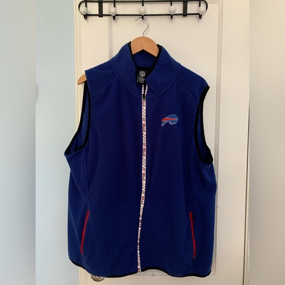 NFL Other - NFL Buffalo Bills Blue Fleece Vest Mens Size XL